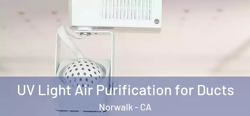  UV Light Air Purification for Ducts Norwalk - CA